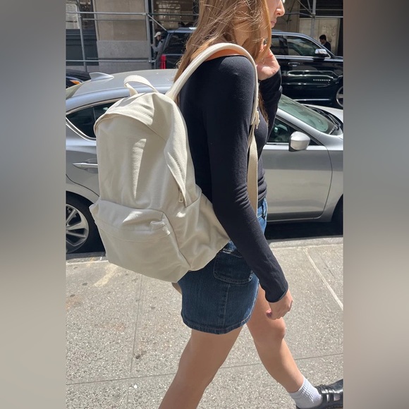 Brandy melville ivory school backpack - Picture 2 of 6